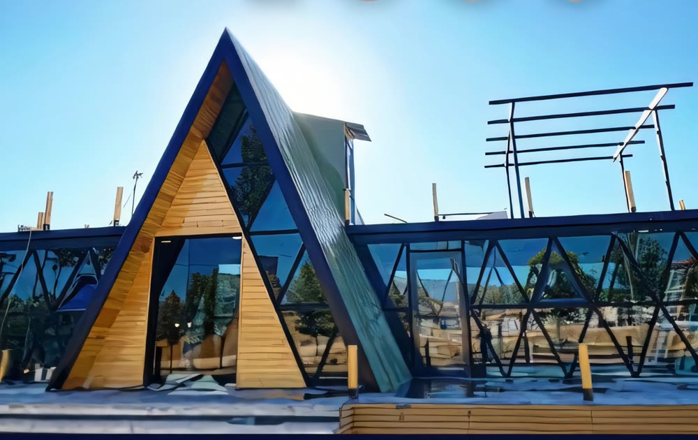 A-Frame bağ evi projesi
